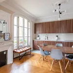 Apartmán Bright And Spacious 3bdr Near Eiffel Tower Paříž