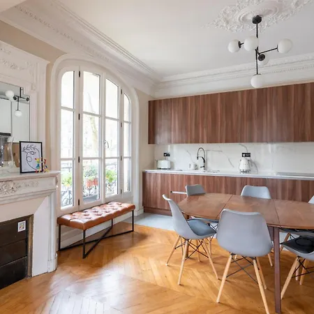 Apartman Bright And Spacious 3bdr Near Eiffel Tower Párizs