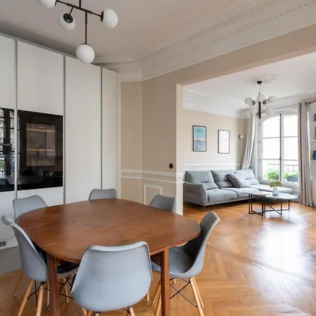 Bright And Spacious 3bdr Near Eiffel Tower * Párizs